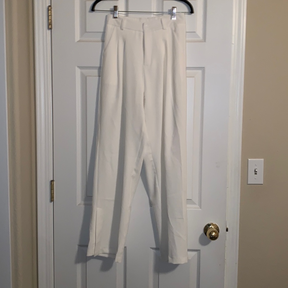 White trouser pant
